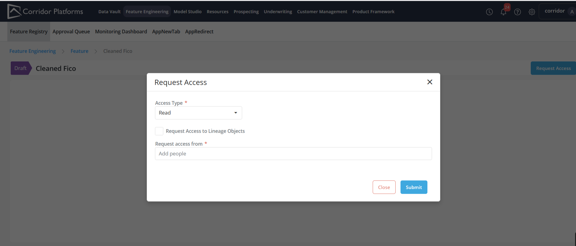 requestAccess